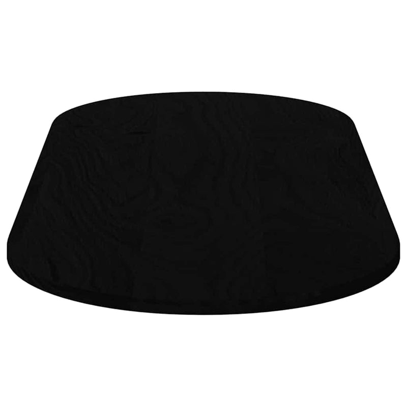 vidaXL sötétbarna tömör akácfa ovális alakú asztallap 140 x 60 x 2 cm