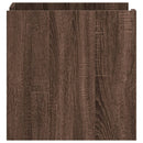 vidaXL barna tölgy színű szerelt fa éjjeliszekrény 45 x 50 x 50 cm