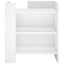 vidaXL fehér szerelt fa éjjeliszekrény 45 x 50 x 50 cm