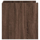 vidaXL barna tölgy színű szerelt fa éjjeliszekrény 45 x 50 x 50 cm