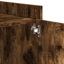 vidaXL füstös tölgy színű szerelt fa éjjeliszekrény 45 x 50 x 50 cm