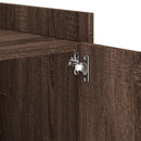 vidaXL barna tölgy színű szerelt fa éjjeliszekrény 45 x 50 x 50 cm