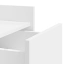 vidaXL fehér szerelt fa éjjeliszekrény 45 x 50 x 65 cm