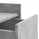 vidaXL betonszürke szerelt fa éjjeliszekrény 45 x 50 x 65 cm