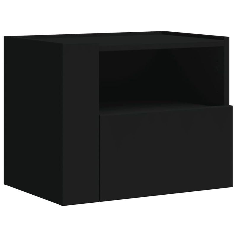 vidaXL 2 db fehér falra szerelhető éjjeliszekrény 45 x 30 x 35 cm