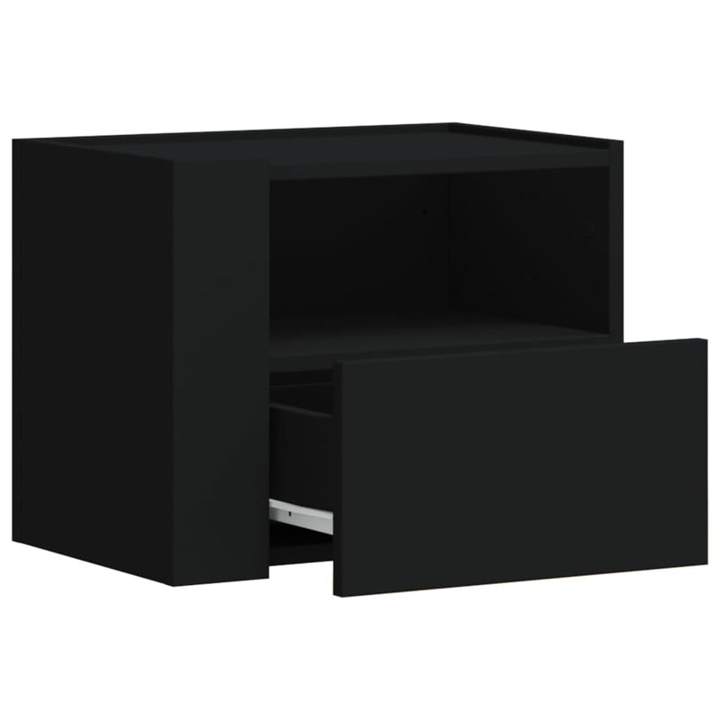vidaXL 2 db fehér falra szerelhető éjjeliszekrény 45 x 30 x 35 cm
