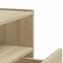 vidaXL 2 db sonoma tölgy színű fali éjjeliszekrény 45 x 30 x 35 cm