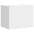 vidaXL 2 db fehér falra szerelhető éjjeliszekrény 45 x 30 x 35 cm