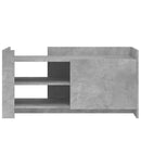 vidaXL betonszürke szerelt fa dohányzóasztal 100 x 50 x 50 cm