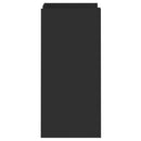 vidaXL fekete szerelt fa tálalószekrény 45 x 35 x 75 cm