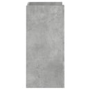vidaXL betonszürke szerelt fa tálalószekrény 45 x 35 x 75 cm