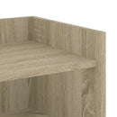 vidaXL sonoma tölgy színű szerelt fa tálalószekrény 73,5 x 35 x 75 cm