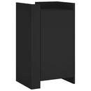 vidaXL fekete szerelt fa tálalószekrény 45 x 35 x 75 cm