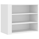 vidaXL fehér szerelt fa faliszekrény 75 x 35 x 60 cm