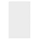 vidaXL fehér szerelt fa faliszekrény 75 x 35 x 60 cm