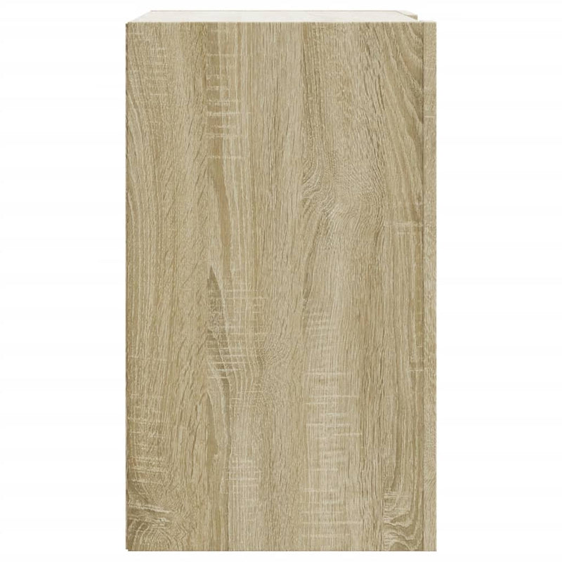 vidaXL sonoma tölgy színű szerelt fa faliszekrény 75 x 35 x 60 cm