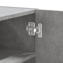 vidaXL betonszürke szerelt fa faliszekrény 75 x 35 x 60 cm