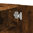 vidaXL füstös tölgy színű szerelt fa faliszekrény 75 x 35 x 60 cm