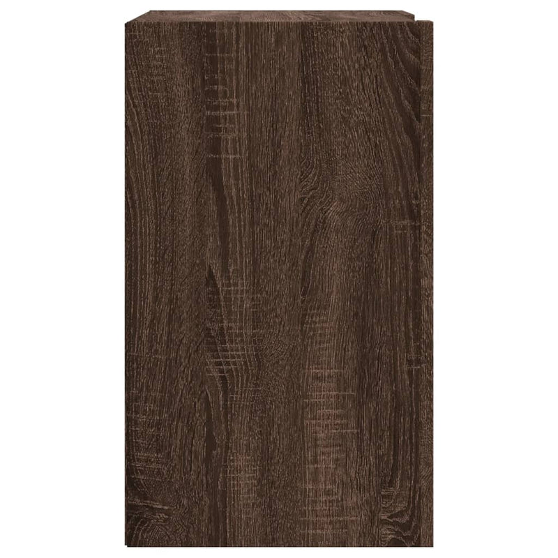 vidaXL barna tölgy színű szerelt fa fali szekrény 75 x 35 x 60 cm