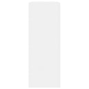 vidaXL fehér szerelt fa cipőszekrény 52 x 37,5 x 100 cm