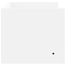 vidaXL fehér szerelt fa fali polc 100 x 35 x 30,5 cm