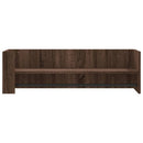 vidaXL barna tölgy színű szerelt fa fali polc 100 x 35 x 30,5 cm