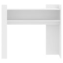 vidaXL fehér szerelt fa tálalóasztal 100 x 35 x 90 cm