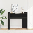 vidaXL fekete szerelt fa tálalóasztal 100x35x90 cm