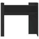 vidaXL fekete szerelt fa tálalóasztal 100x35x90 cm