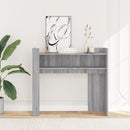 vidaXL szürke sonoma színű szerelt fa tálalóasztal 100x35x90 cm