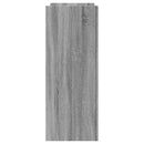 vidaXL szürke sonoma színű szerelt fa tálalóasztal 100x35x90 cm