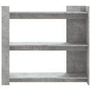 vidaXL betonszürke szerelt fa tálalóasztal 100x35x90 cm