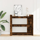 vidaXL füstös tölgy színű szerelt fa tálalóasztal 100x35x90 cm