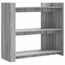 vidaXL szürke sonoma színű szerelt fa tálalóasztal 100x35x90 cm