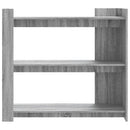 vidaXL szürke sonoma színű szerelt fa tálalóasztal 100x35x90 cm