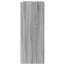 vidaXL szürke sonoma színű szerelt fa tálalóasztal 100x35x90 cm
