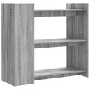 vidaXL szürke sonoma színű szerelt fa tálalóasztal 100x35x90 cm