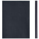 vidaXL Kerti privacy képernyők 2 pcs Sötétszürke 35 x 0,19 m PVC
