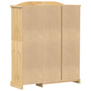 vidaXL Corona tömör fenyőfa ruhásszekrény 151,5 x 52 x 186 cm