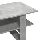 vidaXL betonszürke szerelt fa dohányzóasztal 102 x 55 x 42 cm
