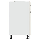 vidaXL sonoma tölgy színű szerelt fa fiókos alsószekrény 60x46x81,5 cm