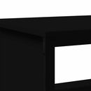 vidaXL fekete szerelt fa dohányzóasztal 100 x 51 x 40 cm