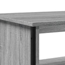 vidaXL szürke sonoma színű szerelt fa dohányzóasztal 100 x 51 x 40 cm