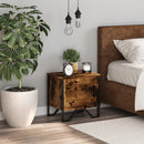 vidaXL füstös tölgy színű szerelt fa éjjeliszekrény 40 x 30 x 40 cm