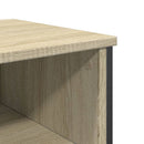 vidaXL sonoma tölgy színű szerelt fa dohányzóasztal 100x35x74,5 cm
