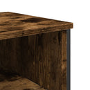 vidaXL füstös tölgy színű szerelt fa tálalóasztal 100x35x74,5 cm