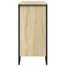 vidaXL sonoma tölgy színű szerelt fa tálalóasztal 101 x 35,5 x 74,5 cm