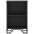 vidaXL fekete szerelt fa könyvszekrény 50 x 31 x 74,5 cm