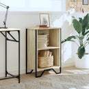 vidaXL sonoma tölgy színű szerelt fa könyvszekrény 50 x 31 x 74,5 cm