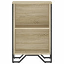 vidaXL sonoma tölgy színű szerelt fa könyvszekrény 50 x 31 x 74,5 cm